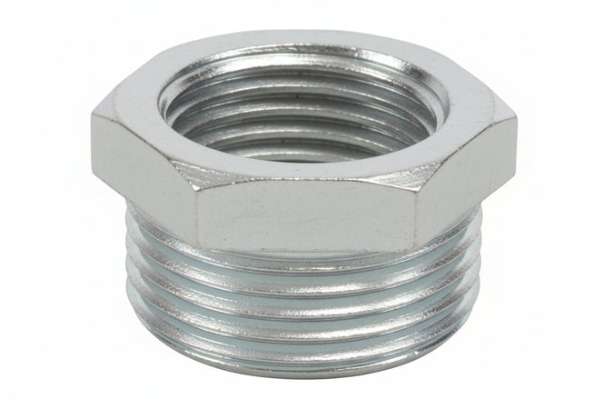 Riduzione Esagonale Acciaio Zincato- - F 3/4 M 1 - 10 Pezzi