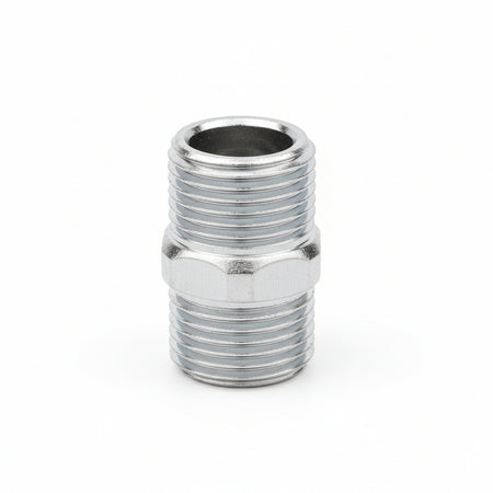 Niples Esagonale Acciaio Zincato- - M 1 - 10 Pezzi