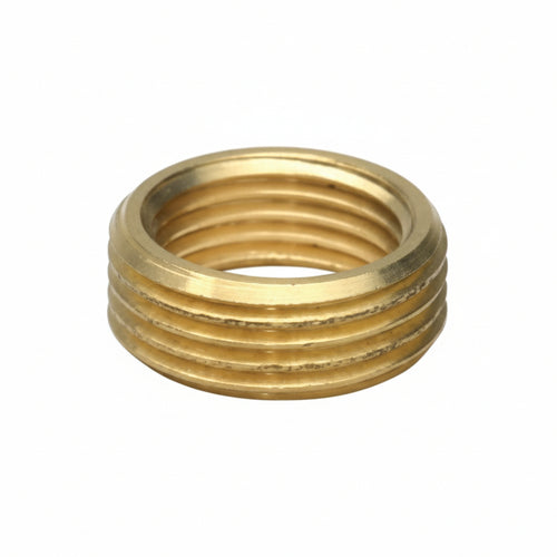 Ghiera Di Riduzione Ottone Lucido- - F 1/2 M 3/4 - 50 Pezzi