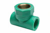Raccordo A T Filettata Femmina In Ppr Pn25- - F Ø Mm.25X3/4X25 - 5 Pezzi Atp