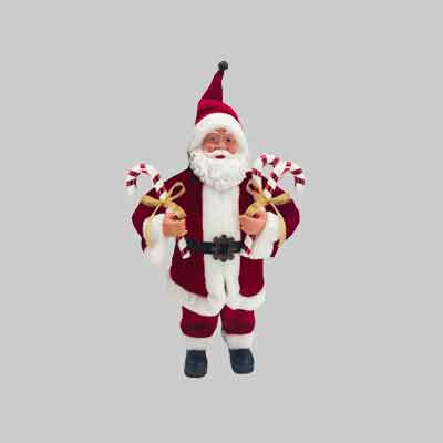 Babbo Natale Rosso 60 Cm