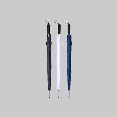 Ombrello Automatico In Pongee Colore Nero