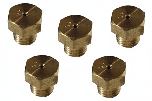 Kit 5 Pezzi Ugelli Per Cucina Gas Metano Ø 6 Mb- - Per Cucina Gpl - 1 Blister