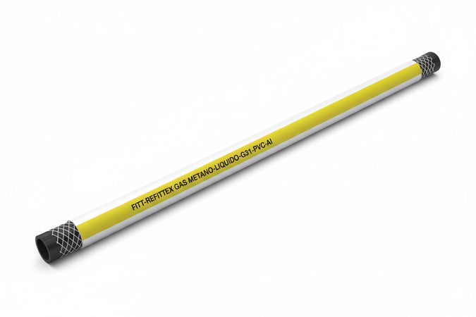 Tubo Gas Metano Refittex Mt.50- - Ø Mm.13X19,7 Imq Uni 7140 - 50 Mt Fitt