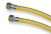 Tubo Gas Flessibile In Acciaio Inox Con Guaina Ff Cm.400