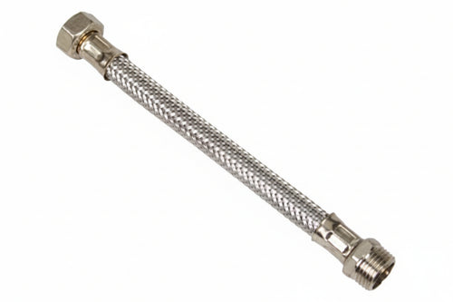 Flessibile Inox M1/2 - F1/2- - M 1/2 F 1/2 Cm.50 - 10 Pezzi Aglaia