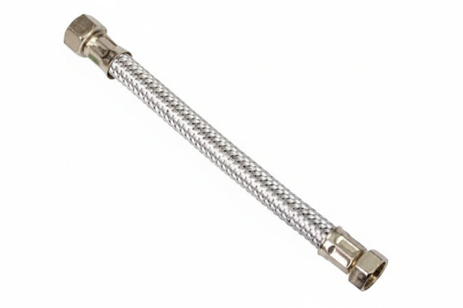 Flessibile Inox F3/8 - F3/8- - F 3/8 F 3/8 Cm.25 - 10 Pezzi Aglaia
