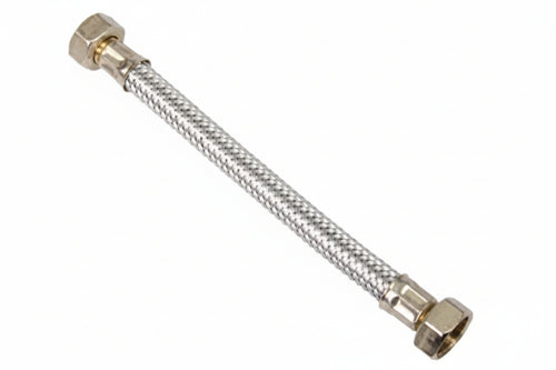 Flessibile Inox F1/2 - F1/2- - F 1/2 F 1/2 Cm.20 - 10 Pezzi Aglaia