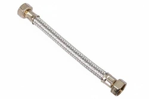 Flessibile Inox F1/2 - F1/2- - F 1/2 F 1/2 Cm.35 - 10 Pezzi Aglaia