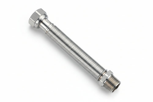 Flessibile Estensibile Per Acqua In Acciaio Inox Mf 1/2 Ø Dn 15 Mm.100/200
