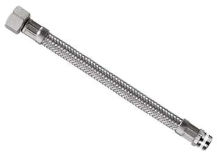 Flessibile Inox Parigi M3/8 - F1/2 Flexcore- - M 3/8 F 1/2 Cm.20 - 5 Pezzi Parigi