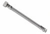 Flessibile Inox Parigi M3/8 - F1/2 Flexcore- - M 3/8 F 1/2 Cm.40 - 5 Pezzi Parigi