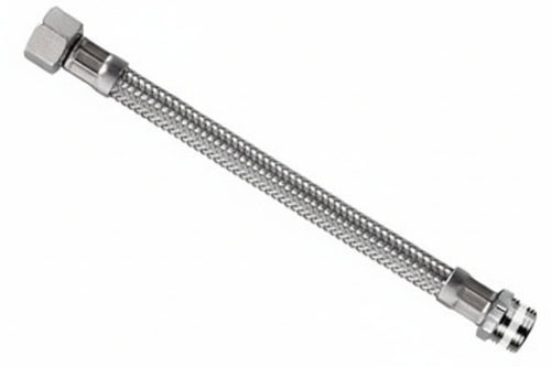Flessibile Inox Parigi M1/2 - F1/2 Flexcore- - M 1/2 F 1/2 Cm-30 - 5 Pezzi Parigi