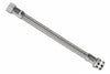 Flessibile Inox Parigi M1/2 - F3/8 Flexcore- - M 1/2 F 3/8 Cm.35 - 5 Pezzi Parigi