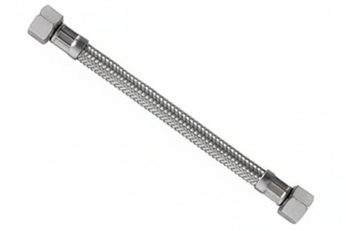 Flessibile Inox Parigi F1/2 - F1/2 Flexcore- - F 1/2 F 1/2 Cm.40 - 5 Pezzi Parigi