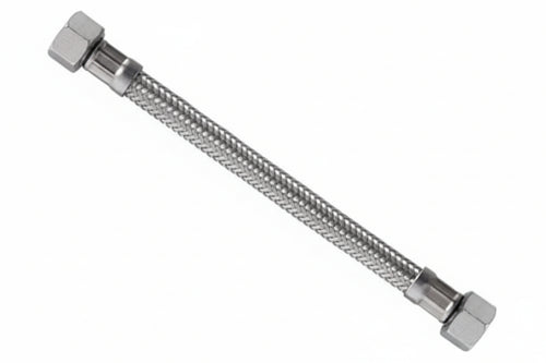 Flessibile Inox Parigi F1/2 - F1/2 Flexcore- - F 1/2 F 1/2 Cm.50 - 5 Pezzi Parigi