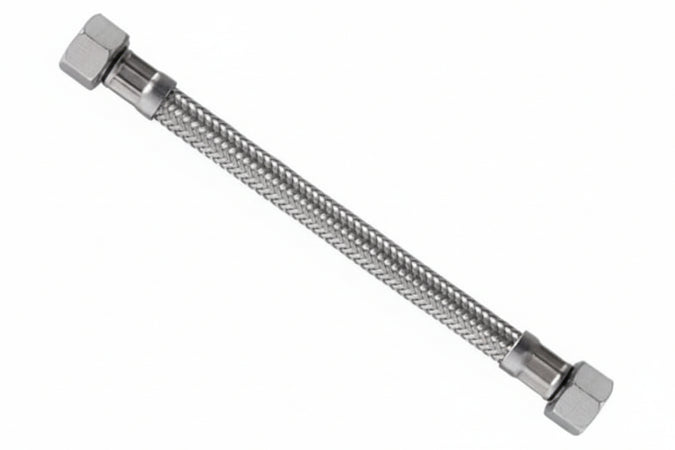 Flessibile Inox Parigi F1/2 - F1/2 Flexcore- - F 1/2 F 1/2 Cm.50 - 5 Pezzi Parigi