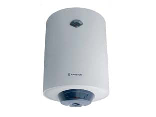 Scaldacqua Verticale Blu R Evo 50 V Eu3 Lt.49, Dimensioni Ø Mm.450X573H. Peso Kg.16 Ariston