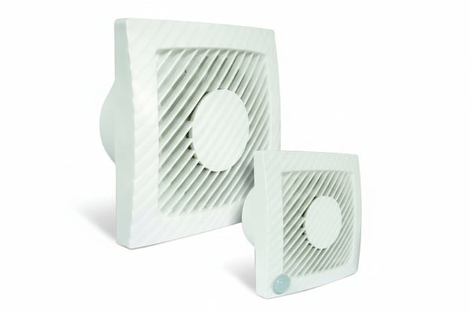 Aspiratore Elettrico Da Parete Assiale 15W Apertura Fissa Ø Mm.120 Di Foro, Portata Aria 160Mc/H, Mod.L120 Lux