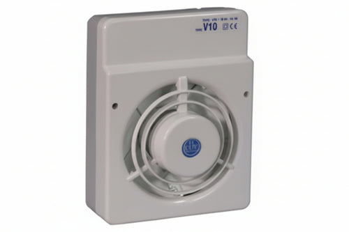 Aspiratore Elettrico Da Parete Centrifugo Automatico 20W Ø Mm.120 Di Foro Art.V12 Lux