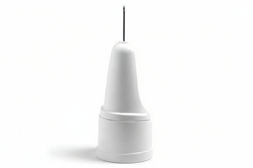 Portascopino Nuovo Storno In Polipropilene Bianco- - Ø Cm.15X40H. - 5 Pezzi Stefanplast