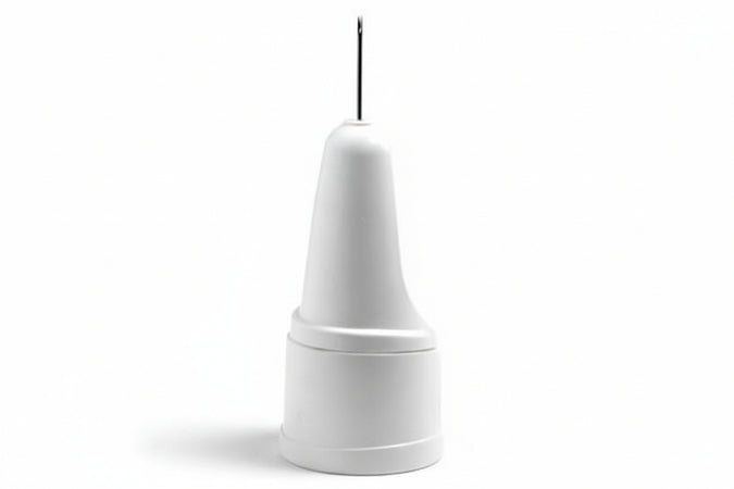 Portascopino Nuovo Storno In Polipropilene Bianco- - Ø Cm.15X40H. - 5 Pezzi Stefanplast