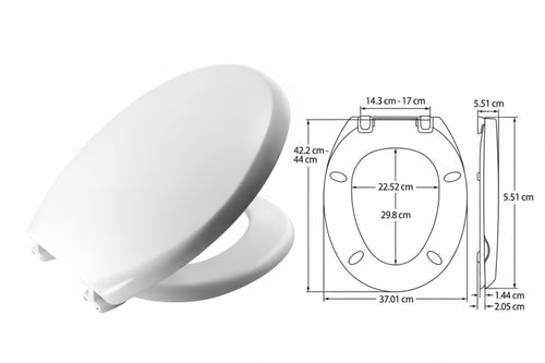 Sedile Wc Universale Atlantico Coprivaso Copriwater Bemis