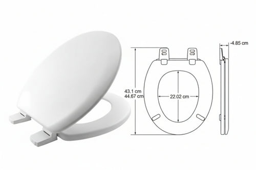 Sedile Wc Universale Poliver Proseat Coprivaso Copriwater Bemis