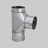 Raccordo A T 90 ° Per Canne Fumarie Ee ? 100 Mm