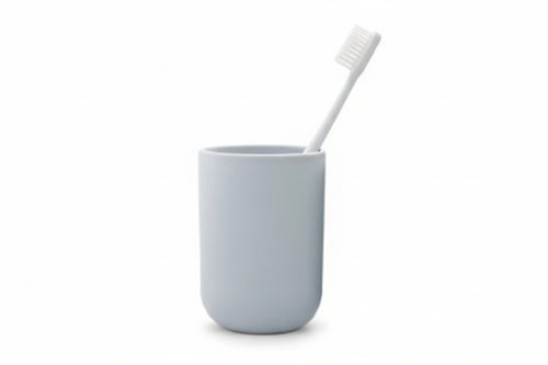Bicchiere Bagno In Pp- - Mm.73X73X102 - Colore Bianco - 6 Pezzi Aglaia