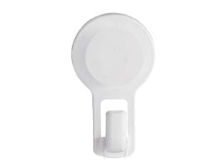 Gancio Bagno In Abs- - Mm.67X115X39 - Colore Bianco - 12 Pezzi Aglaia