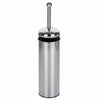 Portascopino Wc In Acciaio Inox- - Ø Mm.100X360H. - 2 Pezzi Aglaia