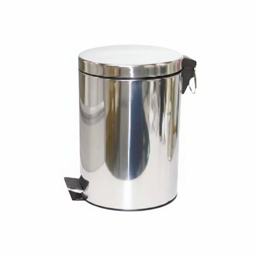 Pattumiera In Acciaio Inox Con Pedale Lt.3 Cm.16,8X25,7H. Xtra