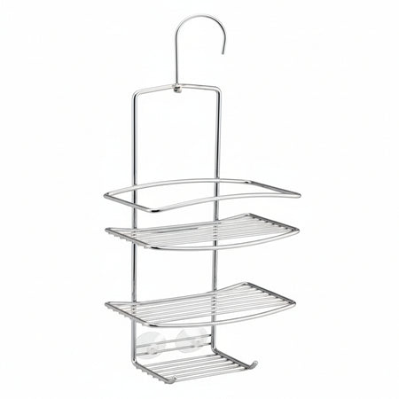 Supporto Per Doccia A 3 Piani Serie Onda Cm.18X11X38/48 Metaltex