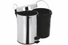 Pattumiera Con Pedale Inox E Secchio In Plastica Lt.20 Cm.31X45H. Artex