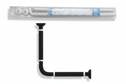 Telaio Reggitenda Ad Angolo Per Doccia- - Cm.80X80 - 1 Blister Aglaia