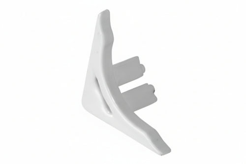 Tappo Per Profilo Raccordo Igienico Laterali Morbidi Bianco - 25 Pezzi