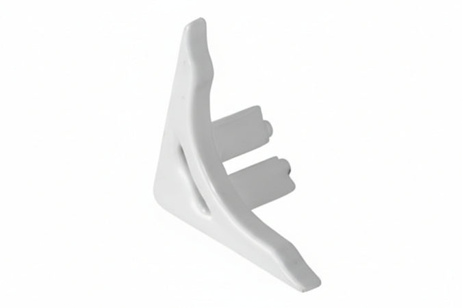 Tappo Per Profilo Raccordo Igienico Laterali Morbidi Bianco - 25 Pezzi