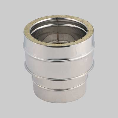 Raccordo Da Mono A Doppia Parete Ø M 130 - F 130/180 Mm