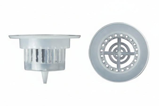 Filtro In Plastica Per Vasca- - Mm.40 - 25 Pezzi