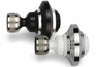 Rompigetto Doppio Snodo A Vite De Luxe Con Doccetta 2585- - Art.2585/5S Cromato/Nero - 2 Pezzi Siroflex