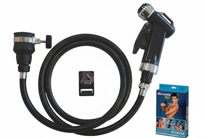 Doccia Lavatesta Per Lavabo Micronette Regal Nero 2010/S Siroflex