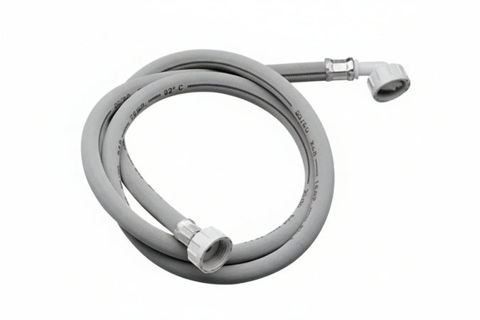 Tubo Carico Per Lavatrice Con Curva- - Attacco Ff 3/4 Cm.200 - 5 Pezzi