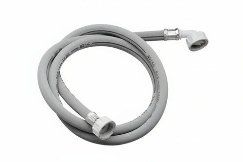 Tubo Carico Per Lavatrice Con Curva- - Attacco Ff 3/4 Cm.250 - 5 Pezzi