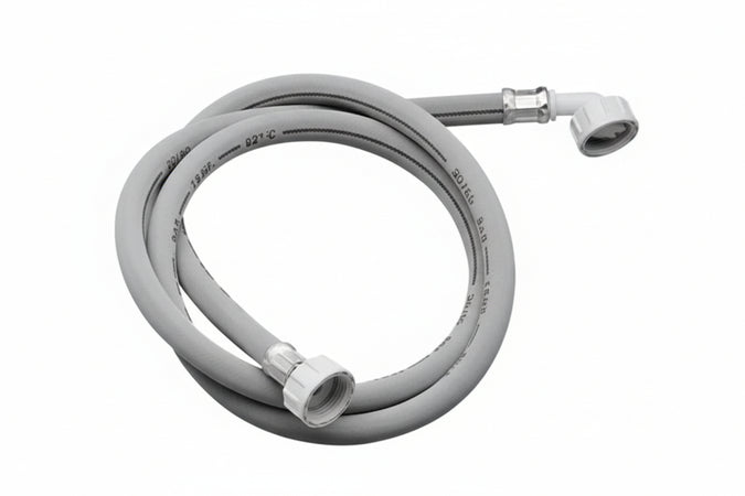 Tubo Carico Per Lavatrice Con Curva- - Attacco Ff 3/4 Cm.250 - 5 Pezzi