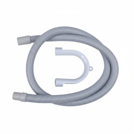 Tubo Scarico Corrugato Per Lavatrice- - Cm.200 - 5 Pezzi