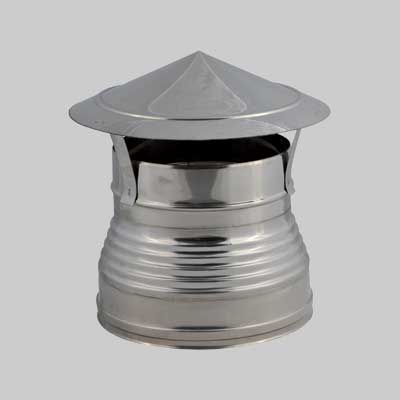Fumaiolo Doppia Parete A Cappello 'Cinese' Ø 130/180 Mm