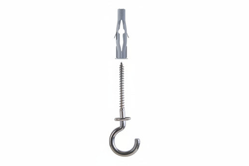 Tassello In Nylon Occhiolo Aperto Fu-R- - Ø Mm.8X50 Occhiolo Mm.4,5X83 - 25 Pezzi Fischer