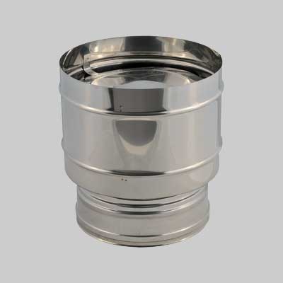 Fumaiolo Doppia Parete Antivento Ø 180/230 Mm