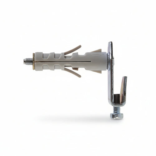 Tassello In Nylon Con Gancio Sb- - Sb 12/10 Ø Mm.12X45 Con Gancio Piatto Regolabile - 25 Pezzi Fischer